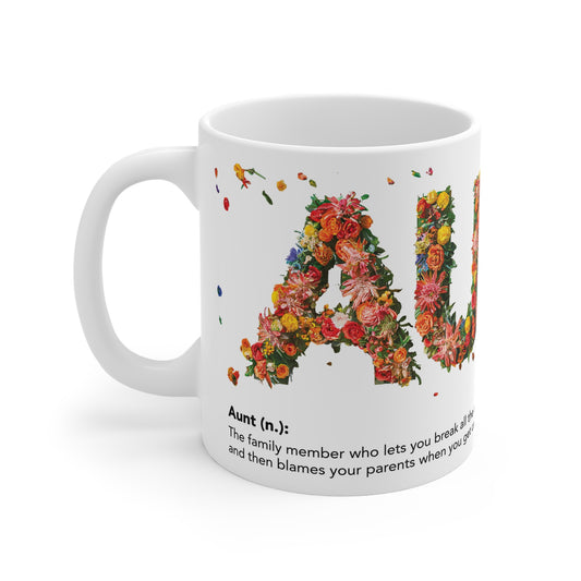 Aunt Floral Mug - 03
