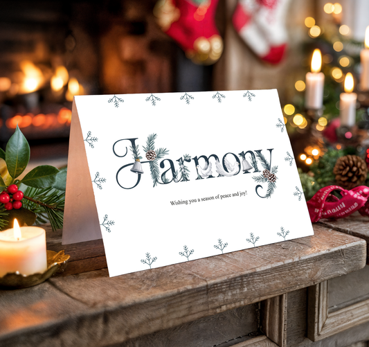 Harmony | Holiday Edition Greeting Card Green