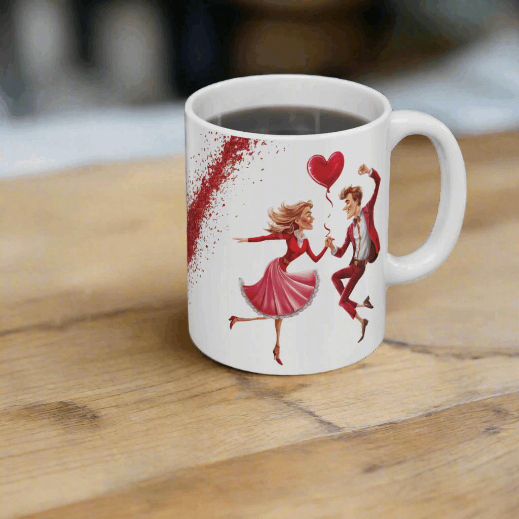 French Love Mug: You make my heart go ooh là là! - 05