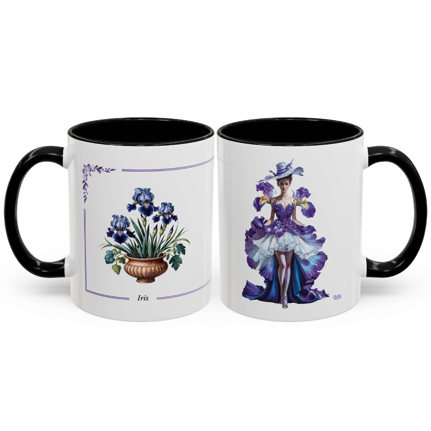 Iris Elegance Fashion Mug