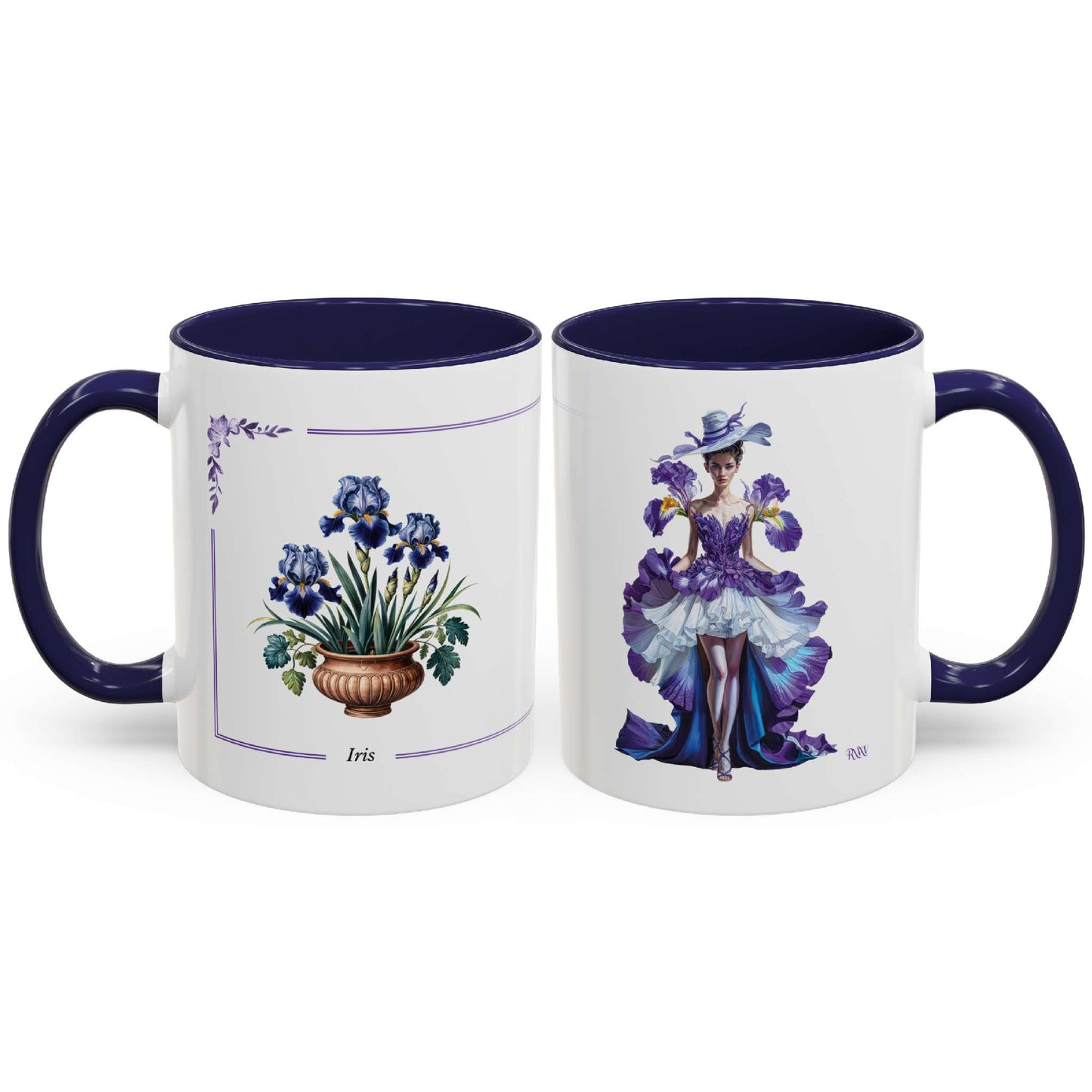 Iris Elegance Fashion Mug