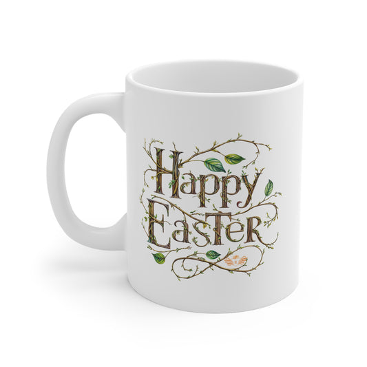 Luxury Elegance Easter Red Egg Mug - 02