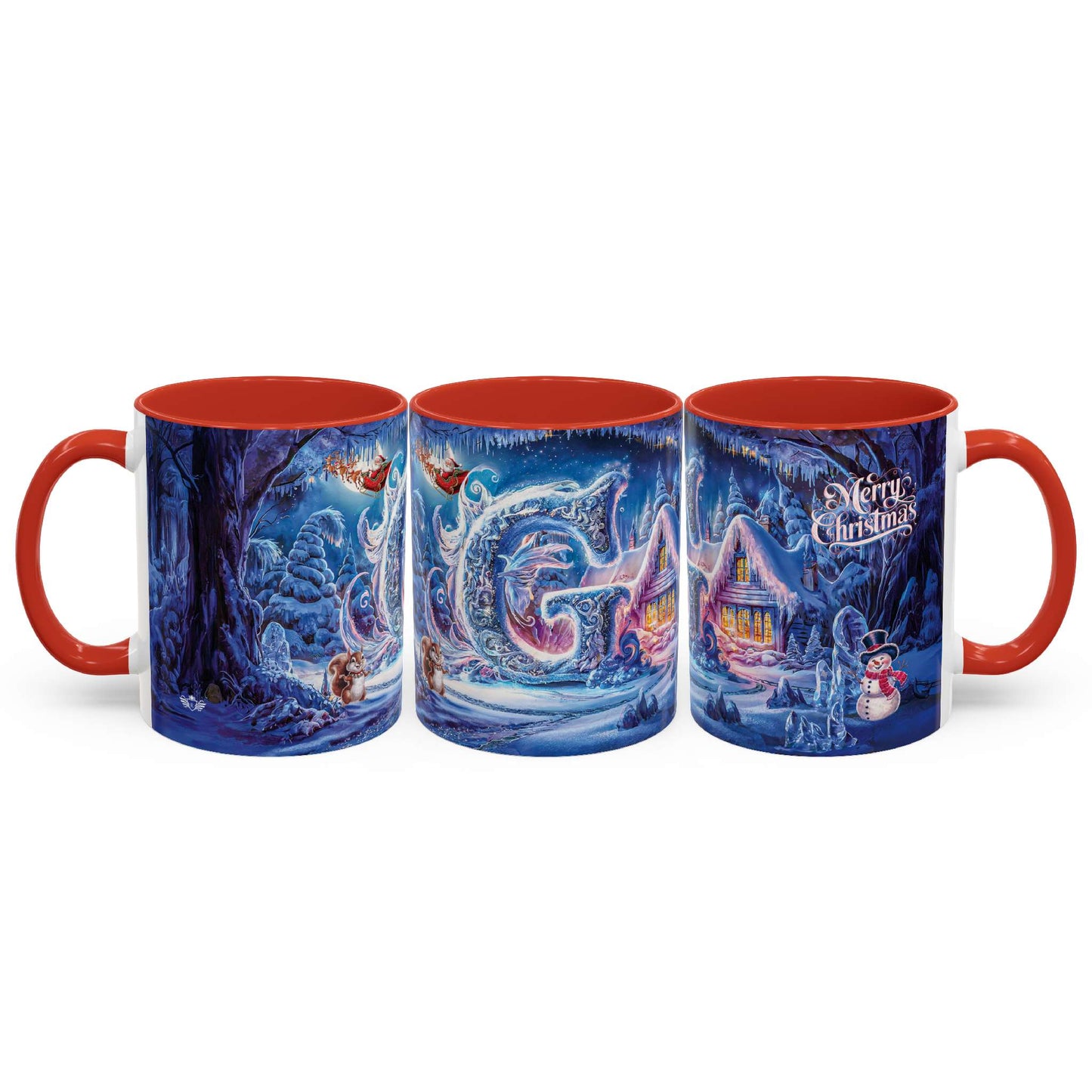Mugs with Christmas design