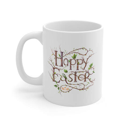 Regal Elegance Easter Sparkling Gemstones Egg Mug - 02