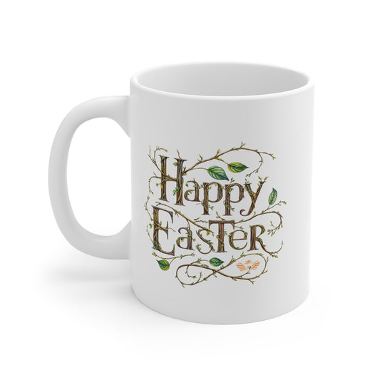 Royal Elegance Easter Turquoise Egg Mug - 02