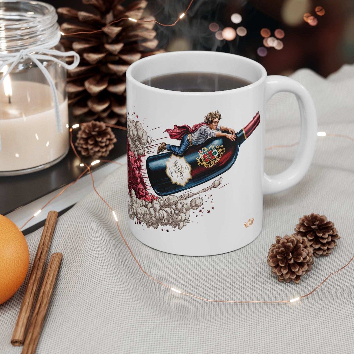 Single, Taken, or Whatever – Wine Never Disappoints Mug – 05