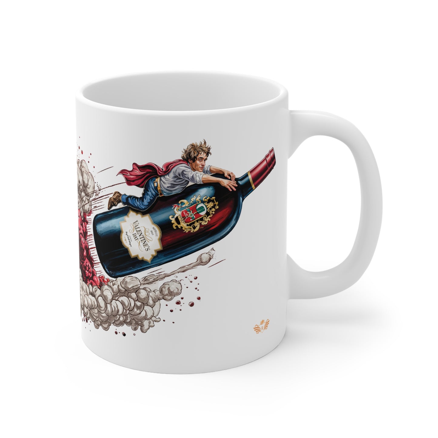 Single, Taken, or Whatever – Wine Never Disappoints Mug – 01