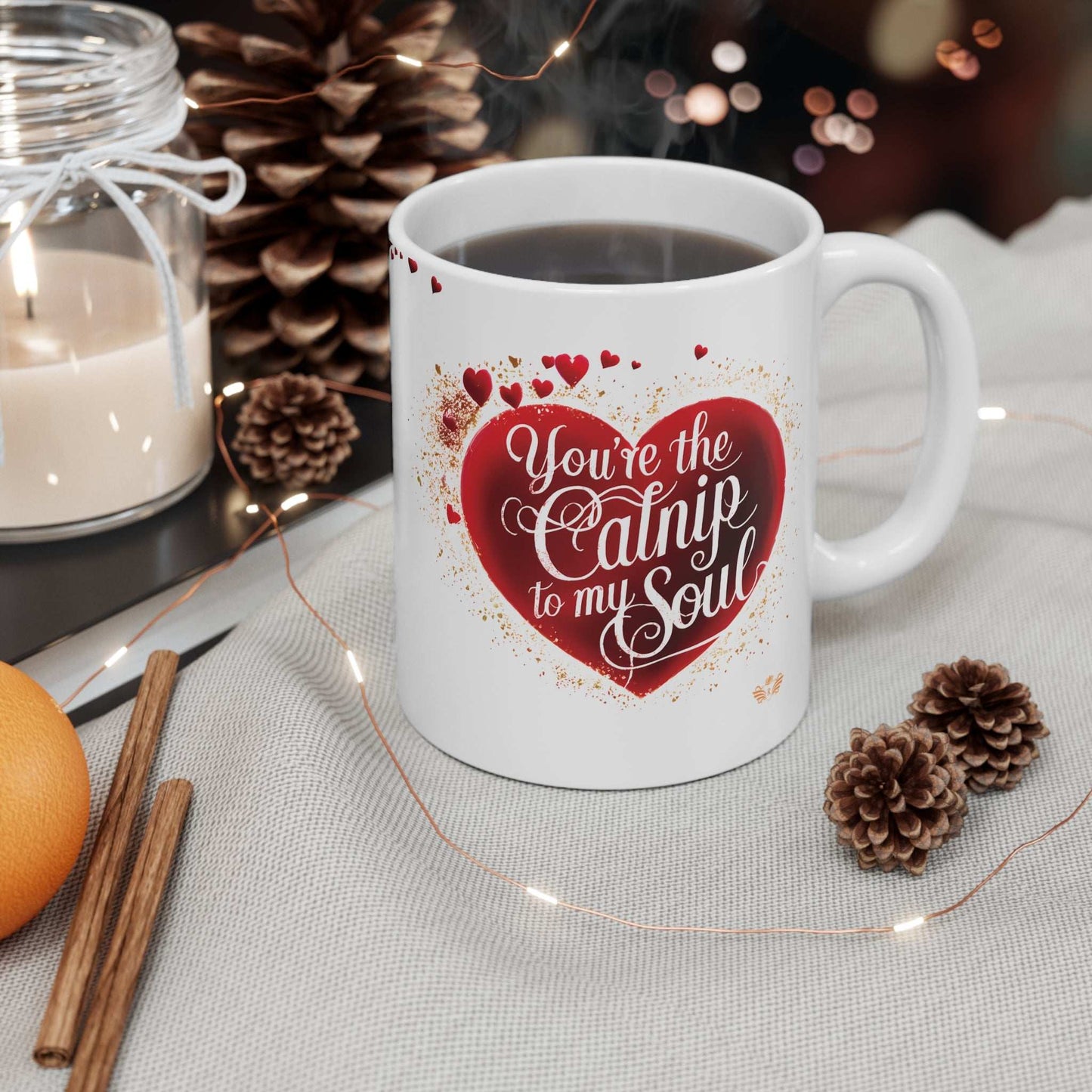 Purrfect Love: You're the Catnip to my Soul Mug - 4