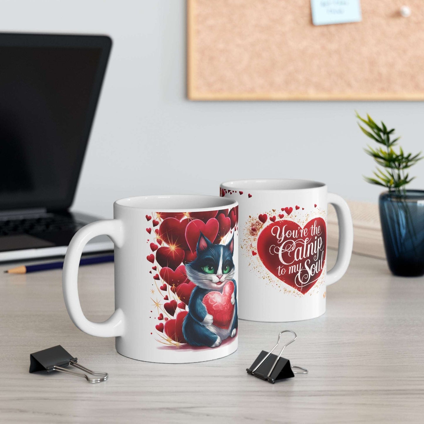 Purrfect Love: You're the Catnip to my Soul Mug - 5
