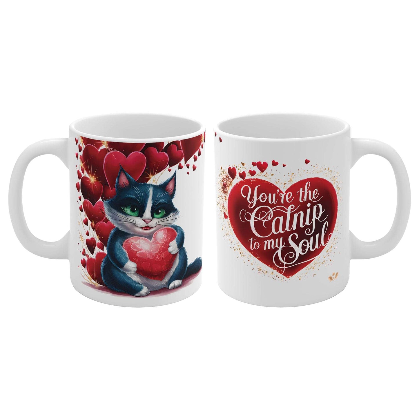 Purrfect Love: You're the Catnip to my Soul Mug - 3