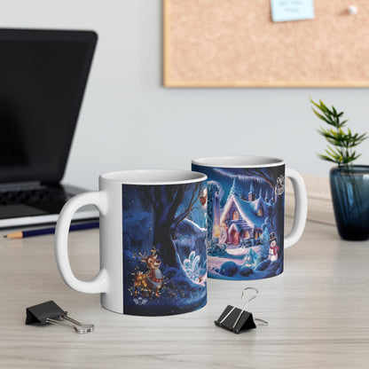 Magical Christmas Alphabet Mug: Letter U Edition