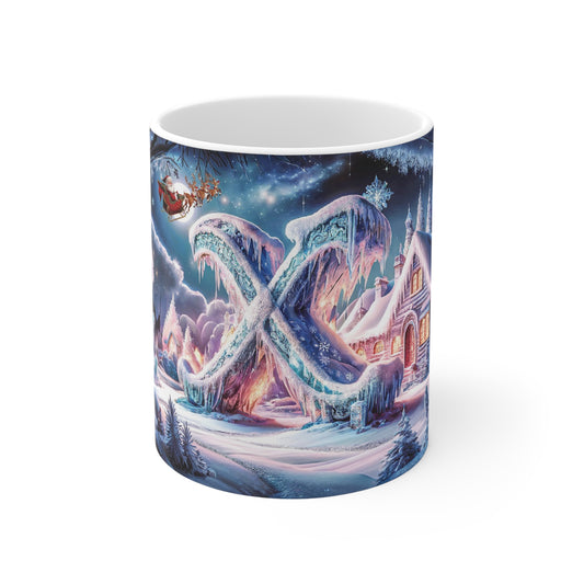 Magical Christmas Alphabet Mug: Letter X Edition