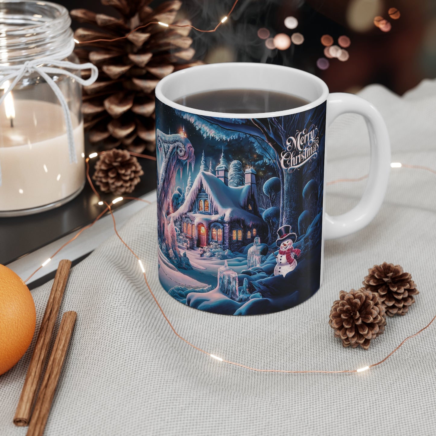 Magical Christmas Alphabet Mug: Letter Y Edition