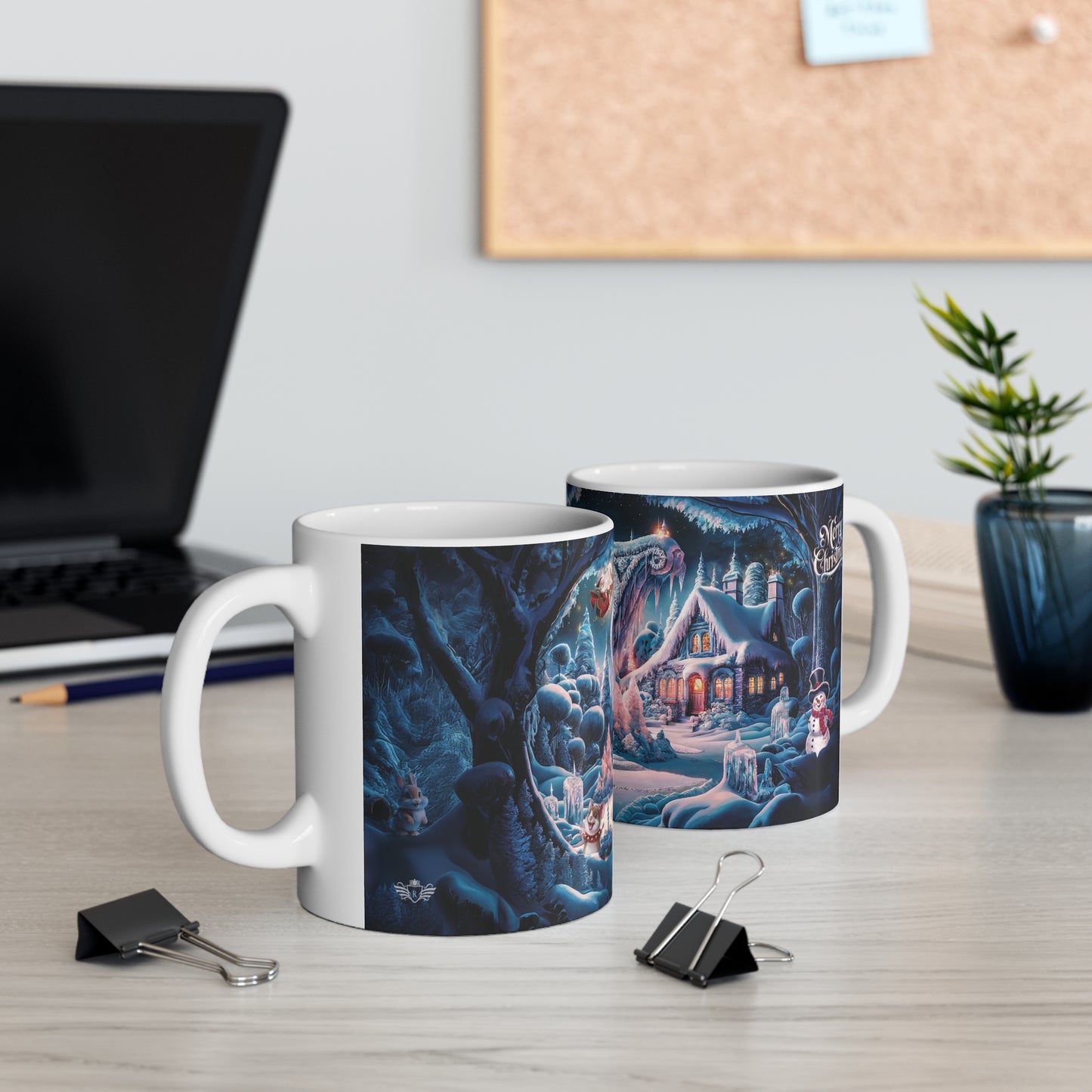 Magical Christmas Alphabet Mug: Letter Y Edition