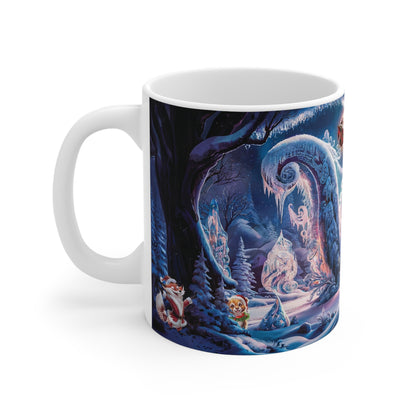 Magical Christmas Alphabet Mug: Letter W Edition