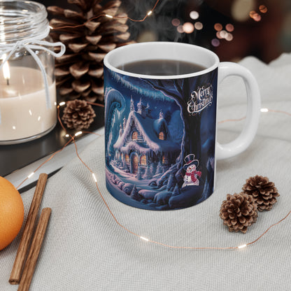 Magical Christmas Alphabet Mug: Letter V Edition