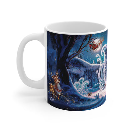 Magical Christmas Alphabet Mug: Letter U Edition