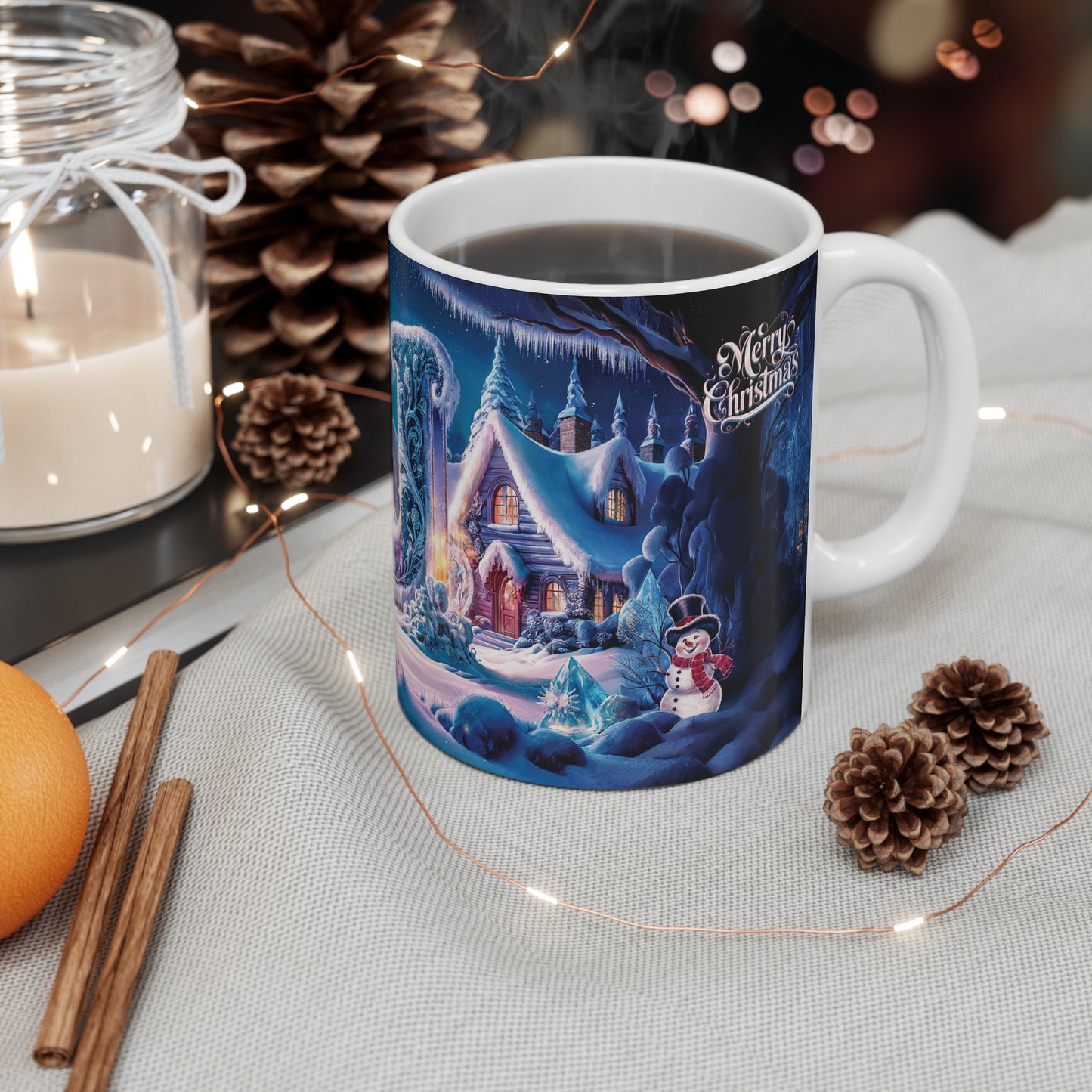 Magical Christmas Alphabet Mug: Letter U Edition