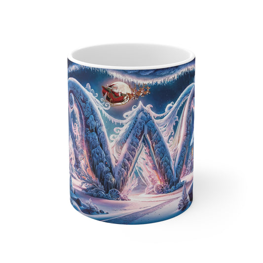 Magical Christmas Alphabet Mug: Letter W Edition