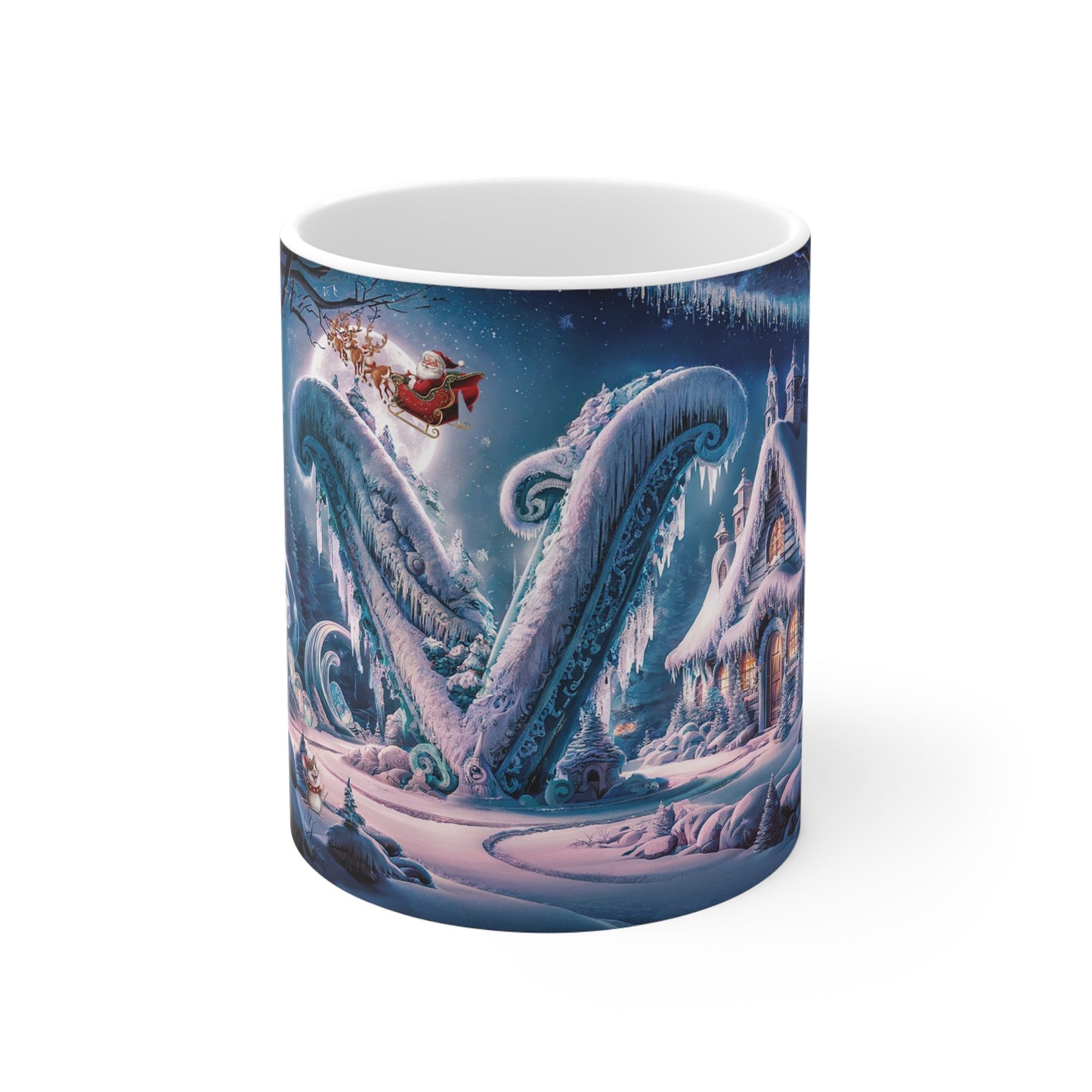 Magical Christmas Alphabet Mug: Letter V Edition