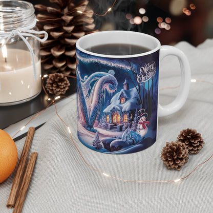 Magical Christmas Alphabet Mug: Letter W Edition