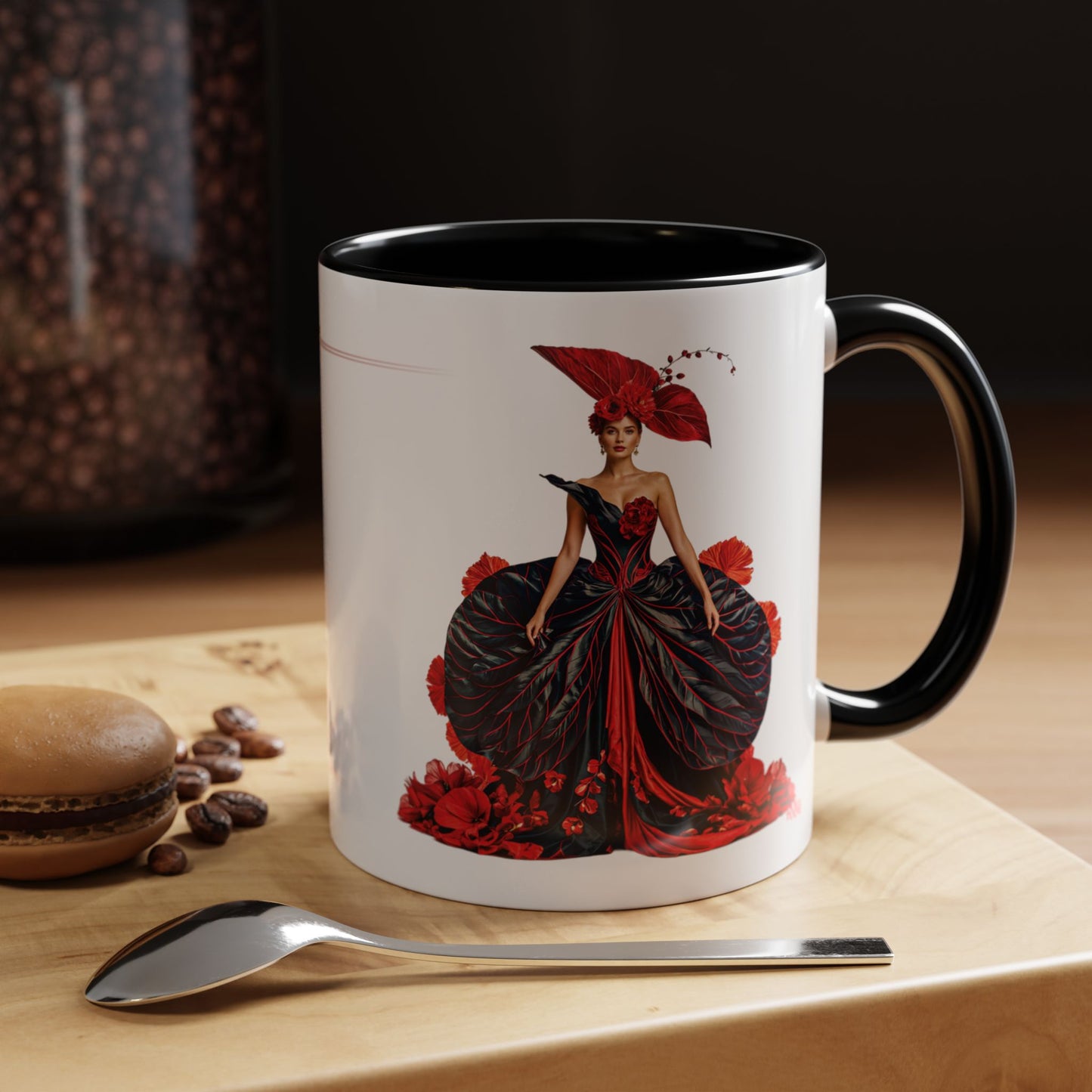 Anthurium "Black Love" Elegance Fashion Mug