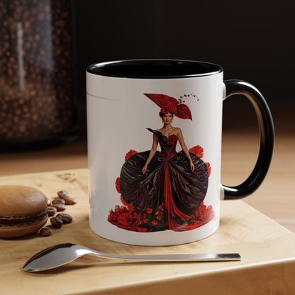 Anthurium "Black Love" Elegance Fashion Mug