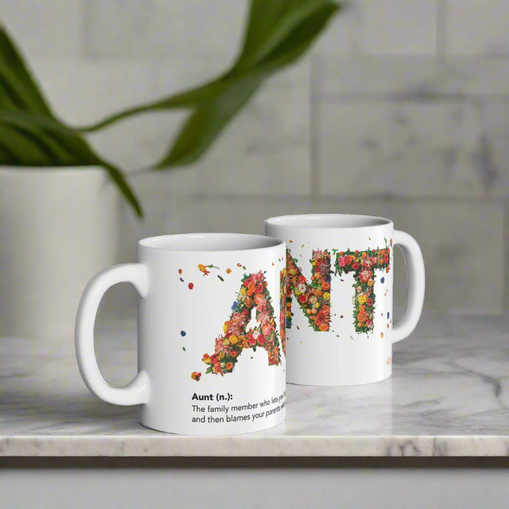 Aunt Floral Mug - 06