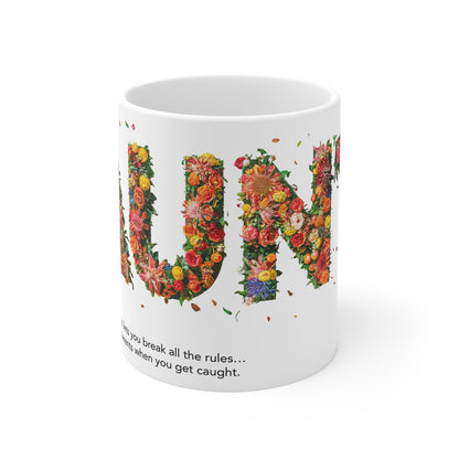 Aunt Floral Mug - 02