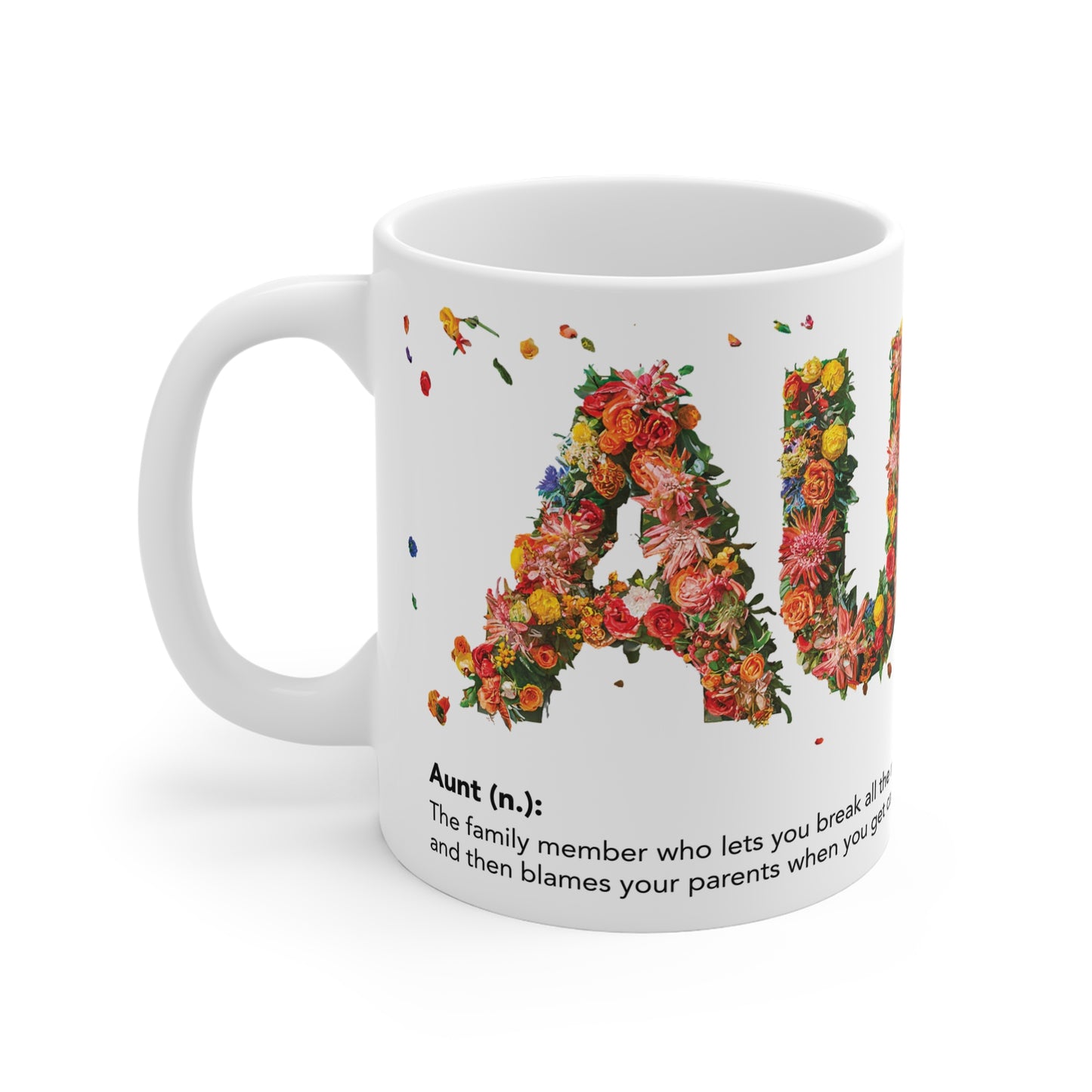 Aunt Floral Mug - 03