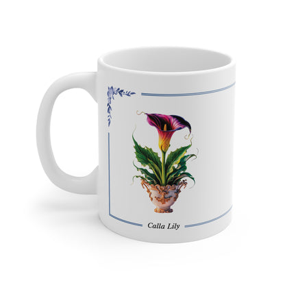 Calla Lily Elegance Fashion Mug - 02