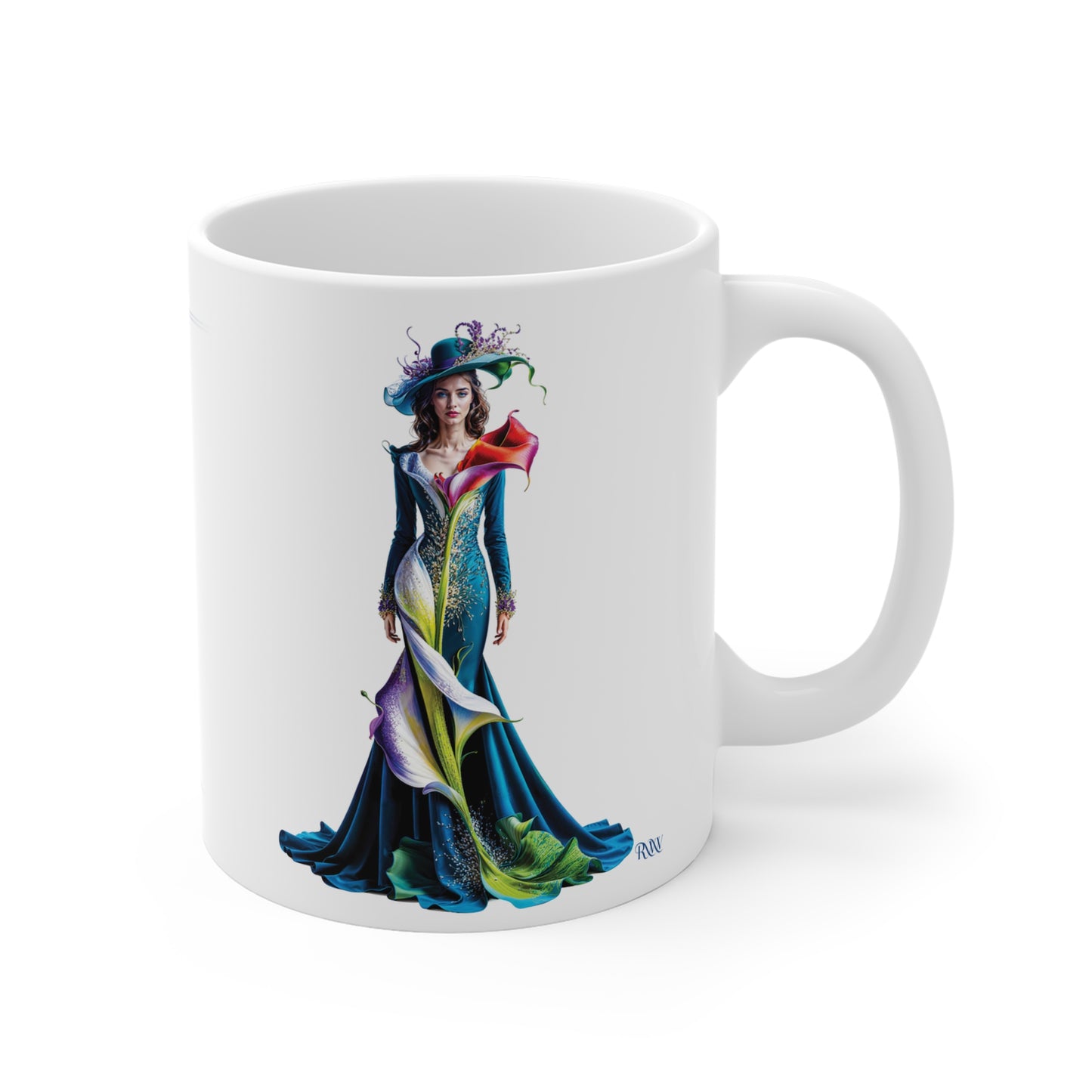 Calla Lily Elegance Fashion Mug - 01