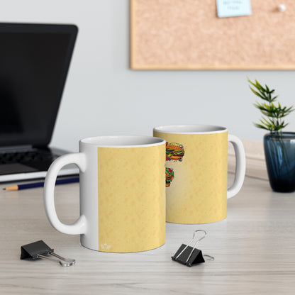 The Comfort Food Designer Mug with Letter F-5