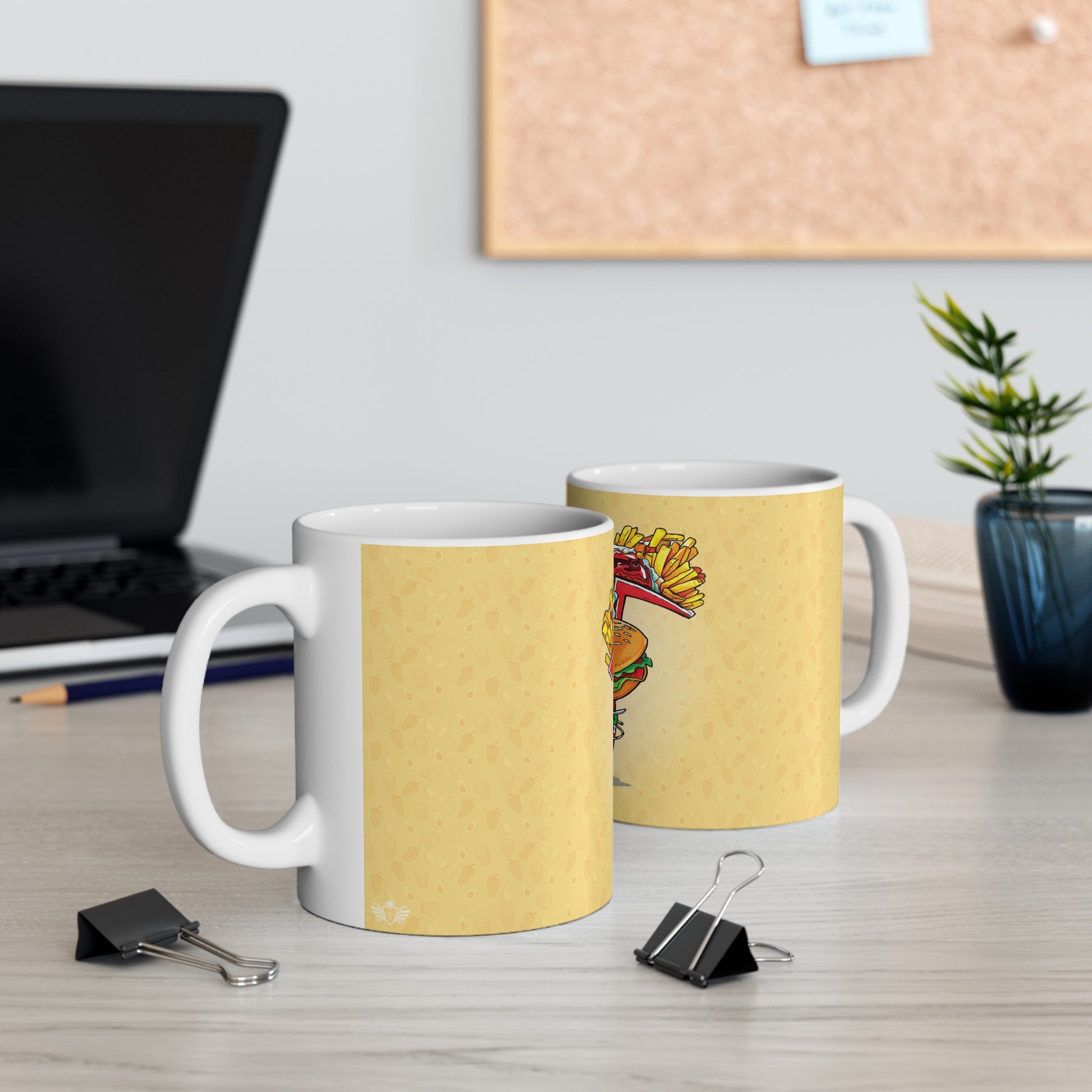 The Comfort Food Designer Mug with Letter T-5