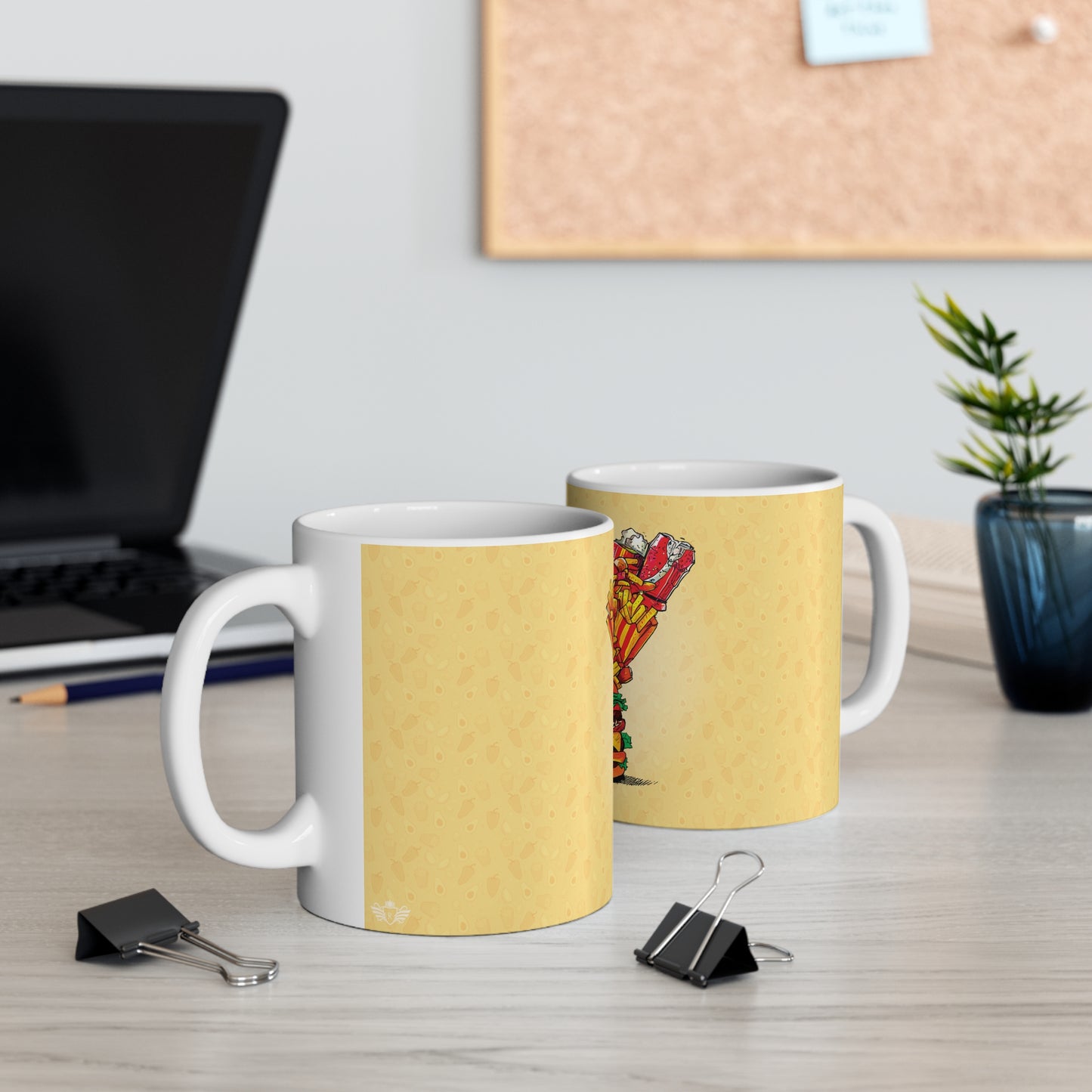 The Comfort Food Designer Mug with Letter Y-5