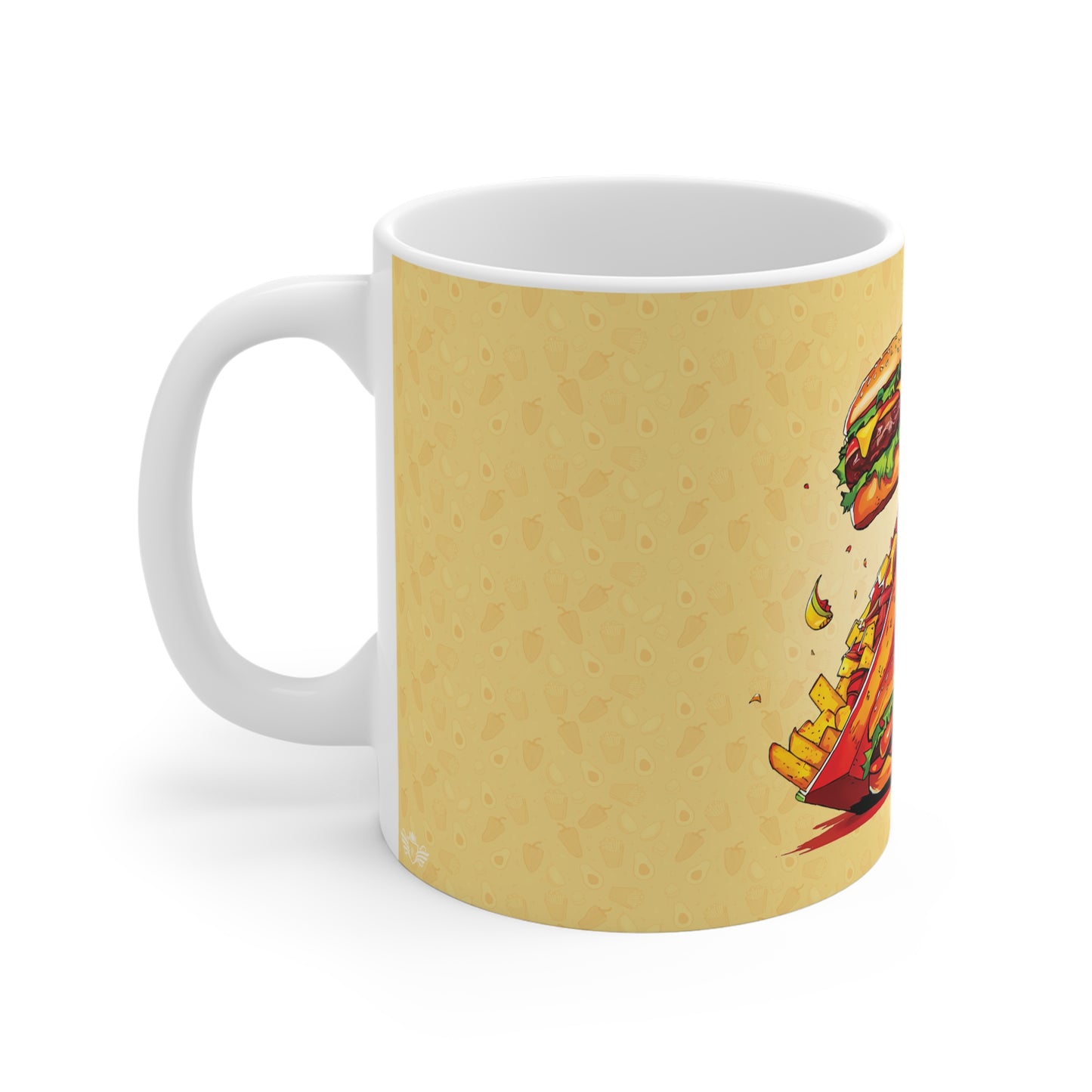 The Comfort Food Designer Mug with Letter Z-2