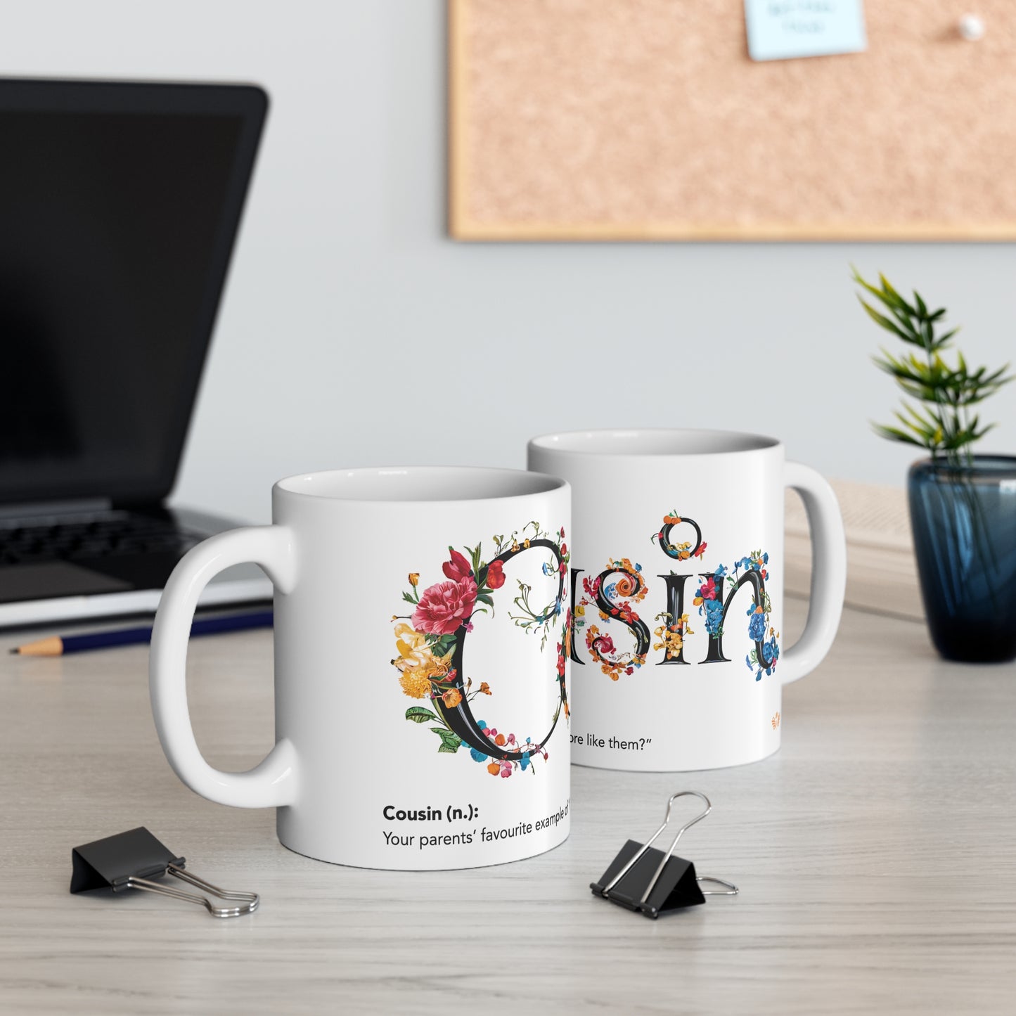 Cousin Floral Mug - 06