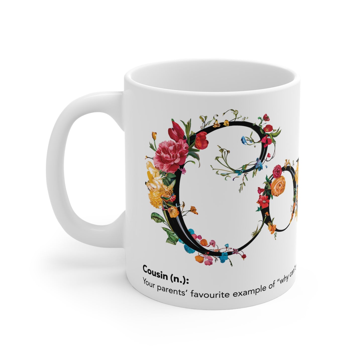 Cousin Floral Mug - 02