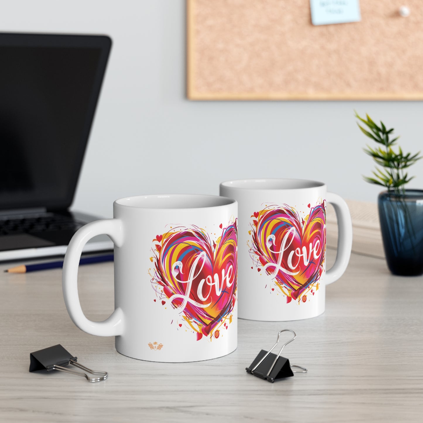 Dynamic Hearts Love Mug – 05