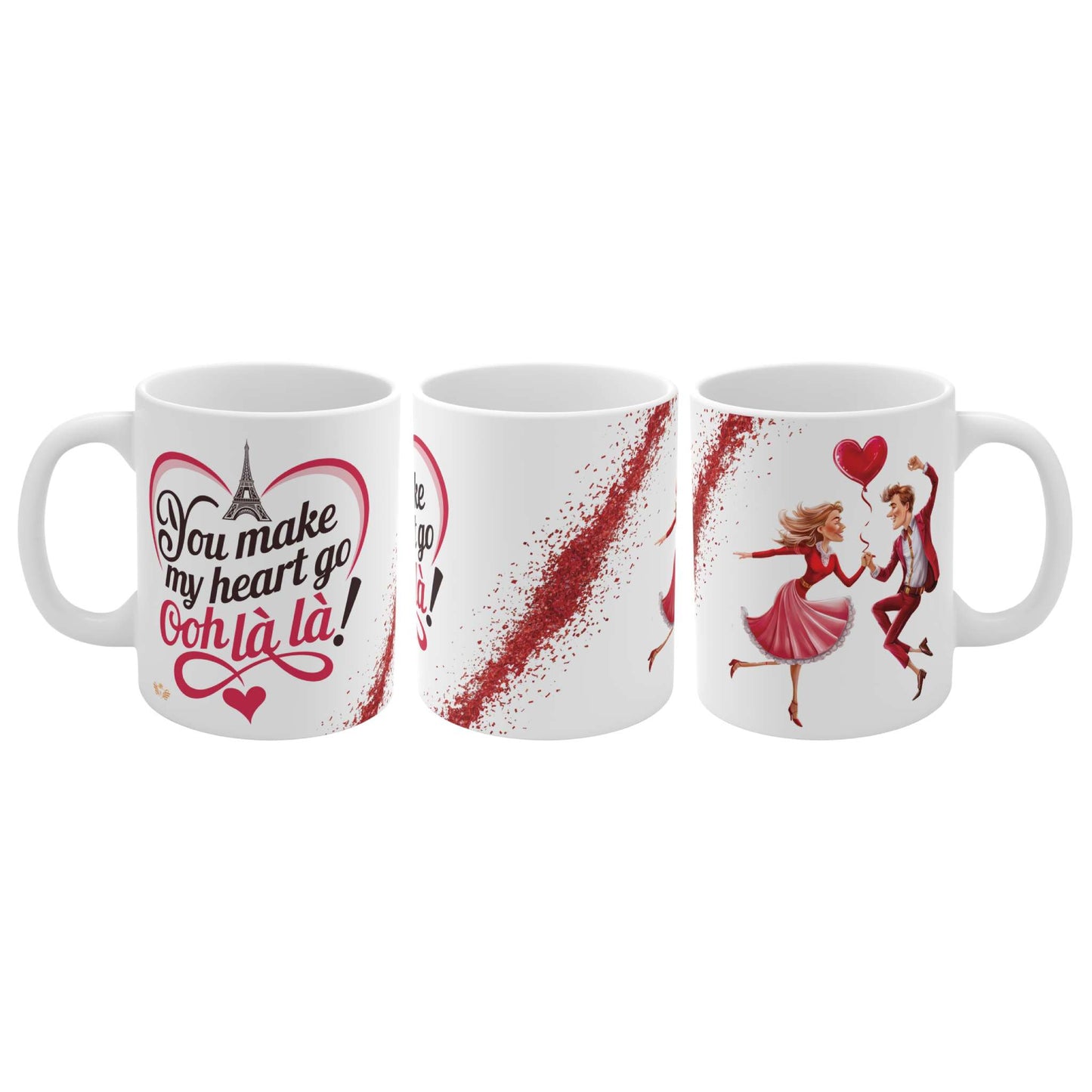 French Love Mug: You make my heart go ooh là là! - 04