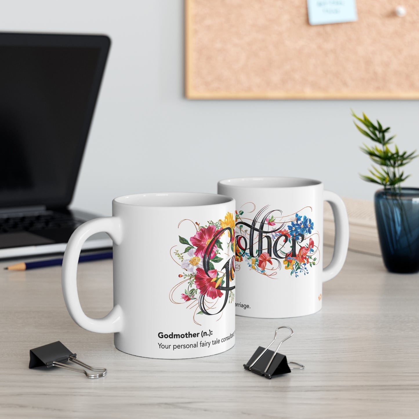 Godmother Floral Mug - 06