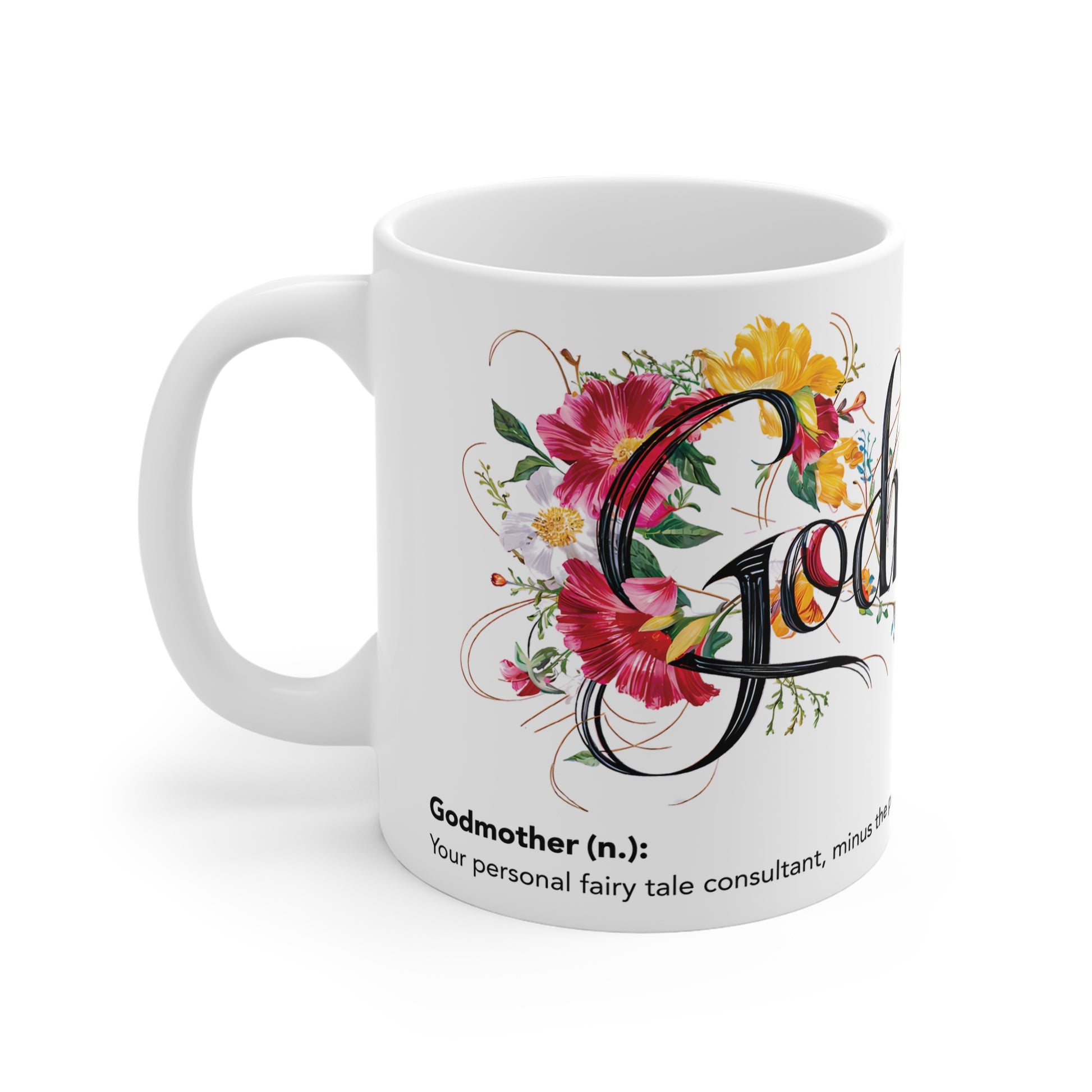 Godmother Floral Mug - 02