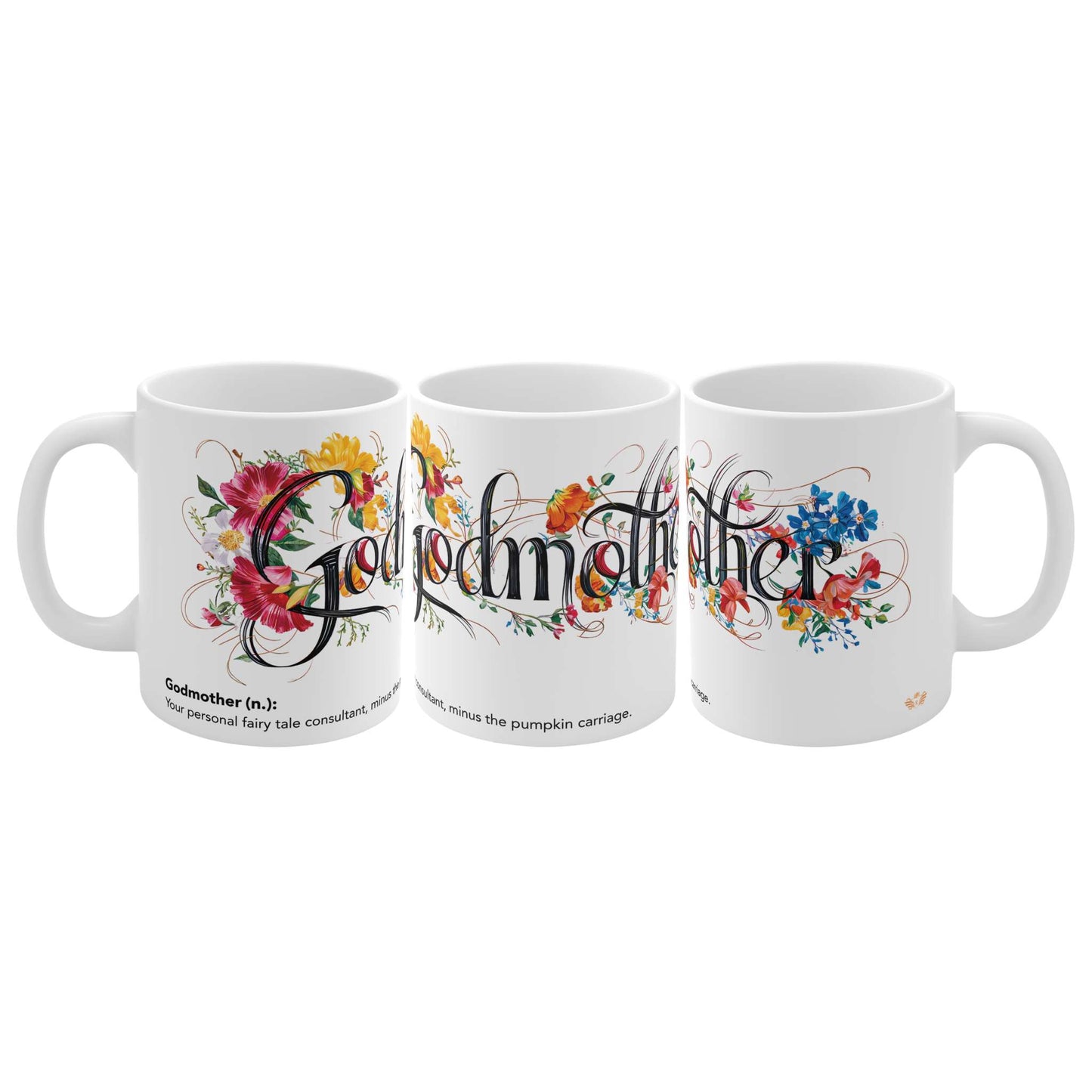 Godmother Floral Mug - 01