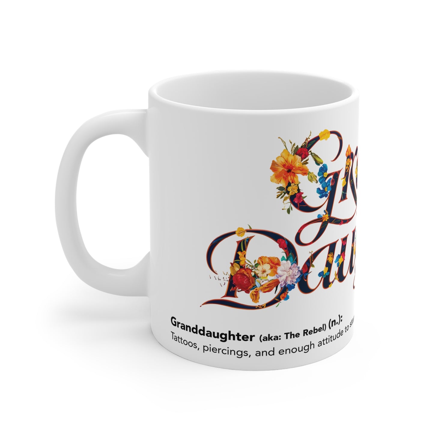 Granddaughter Floral Mug - 02