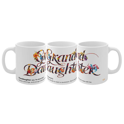 Granddaughter Floral Mug - 01