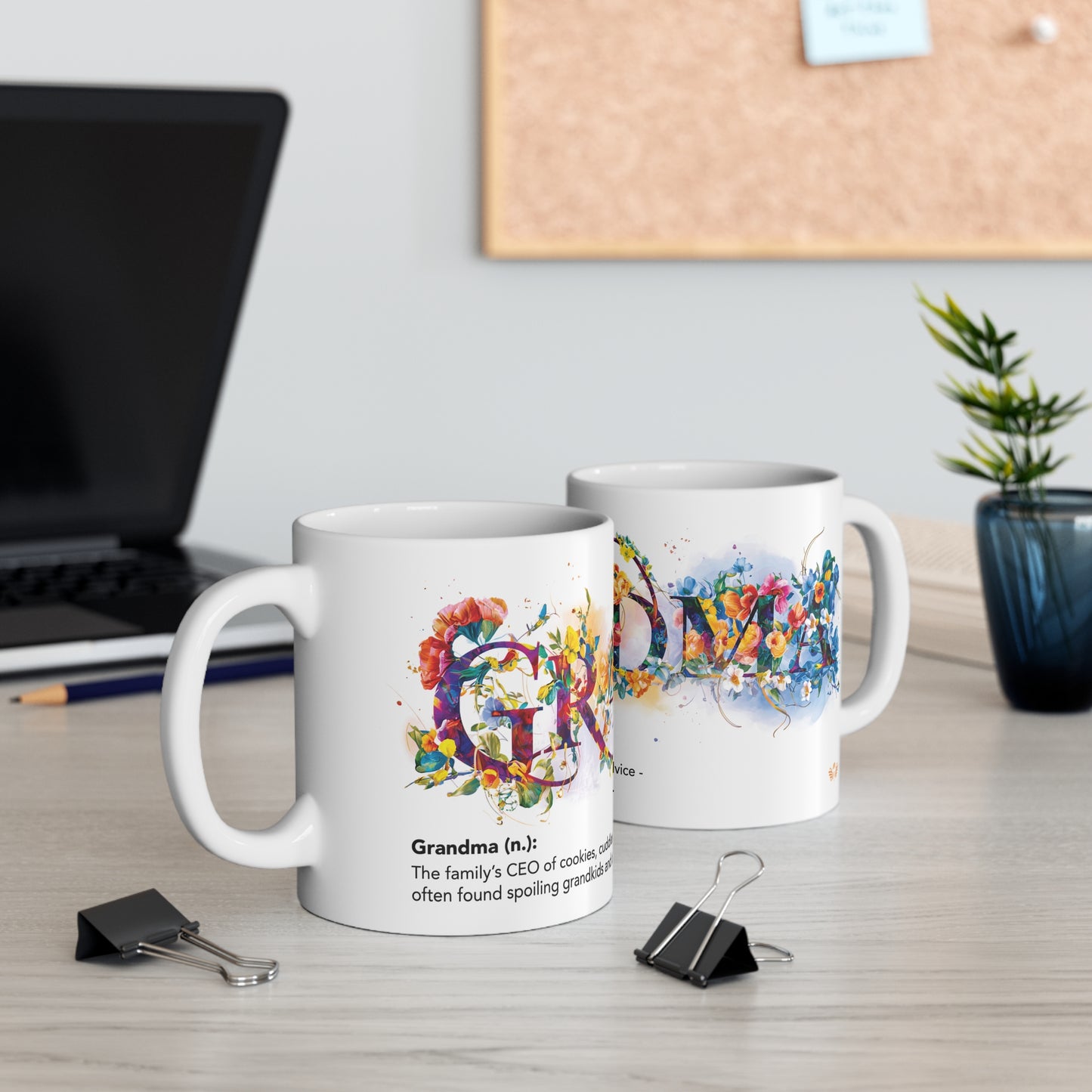 Grandma Floral Mug - 06