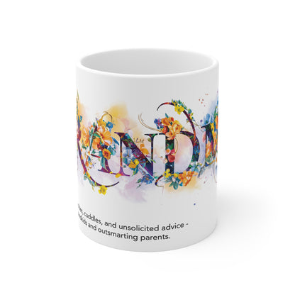 Grandma Floral Mug - 02