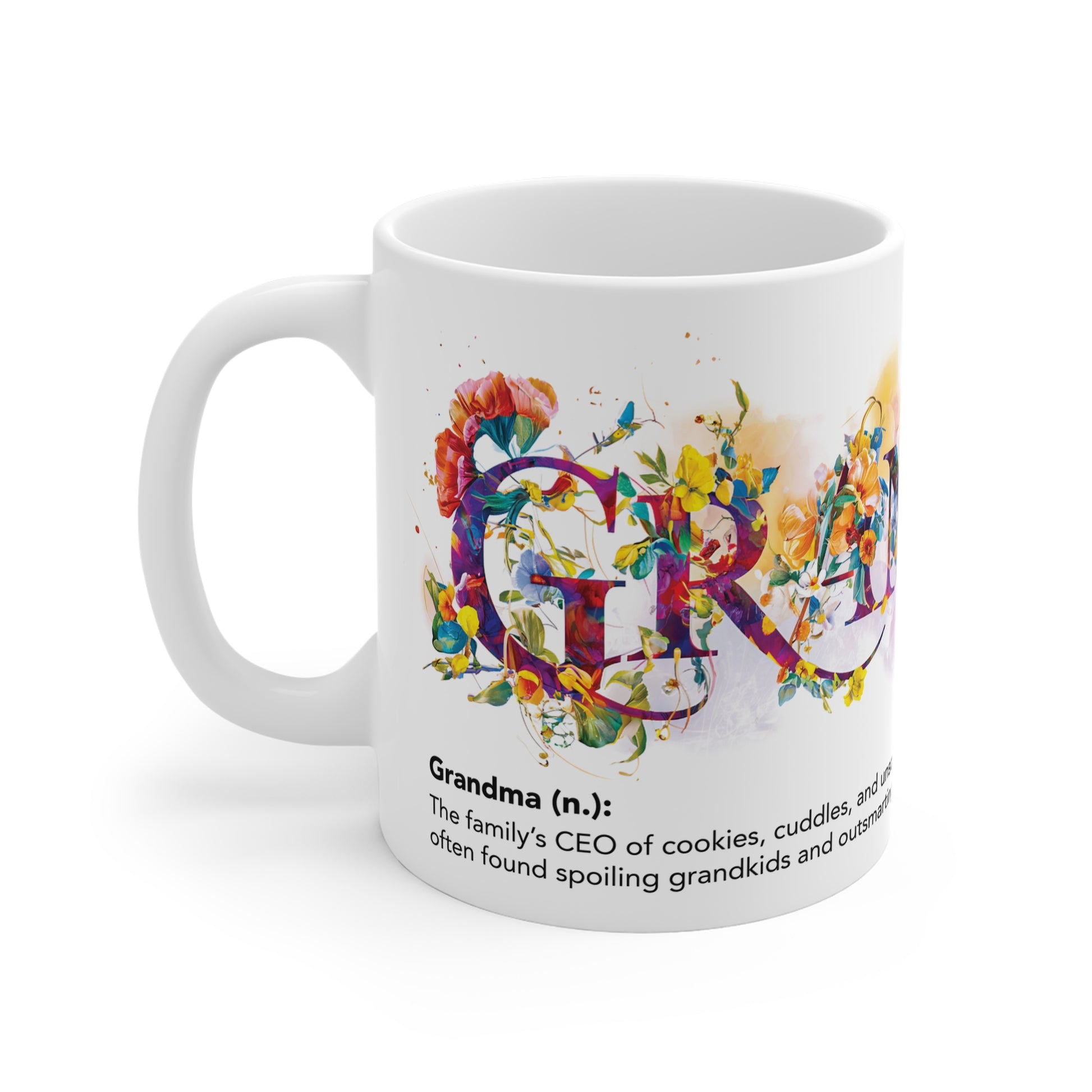 Grandma Floral Mug - 03