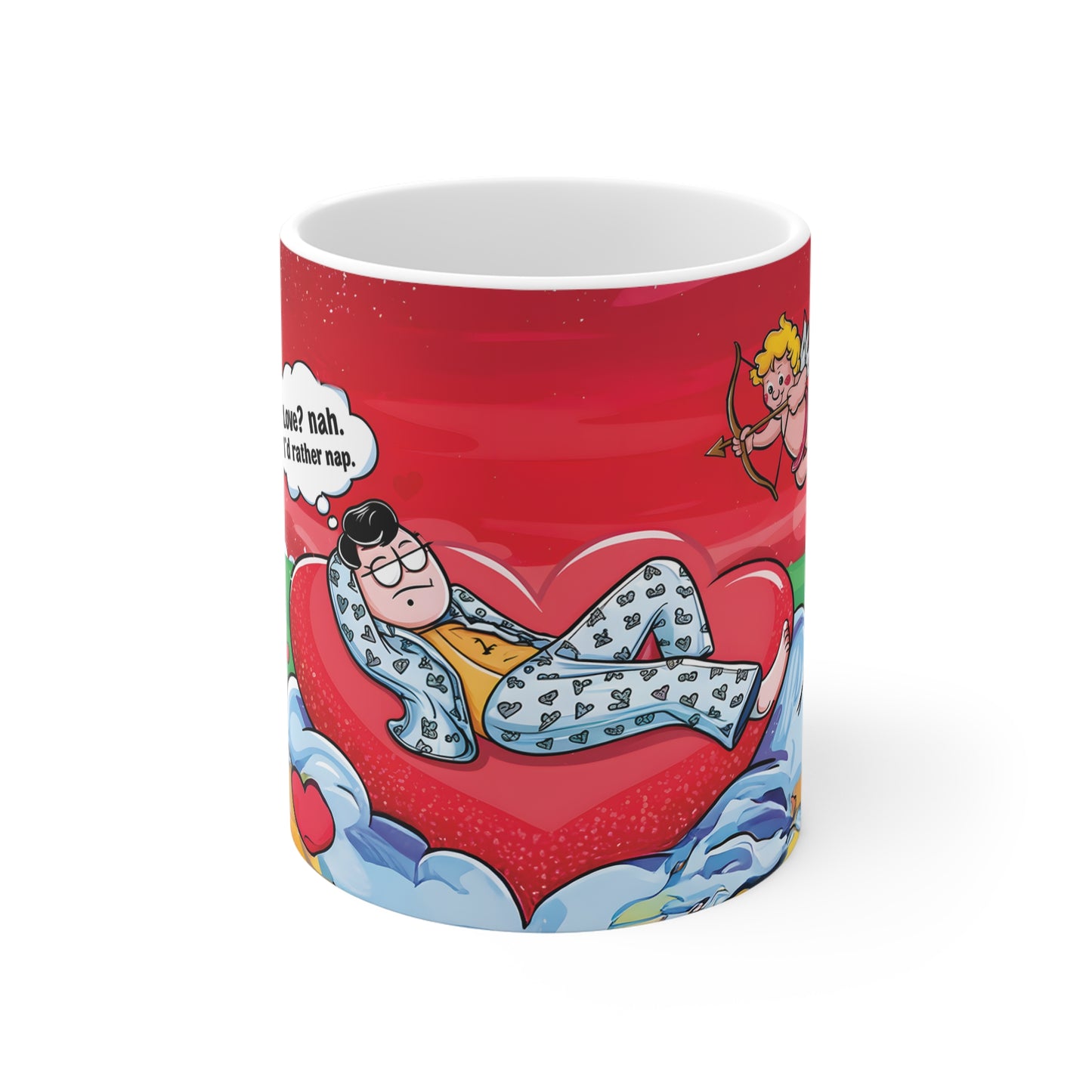 Love? Nah, I’d Rather Nap Mug - 1