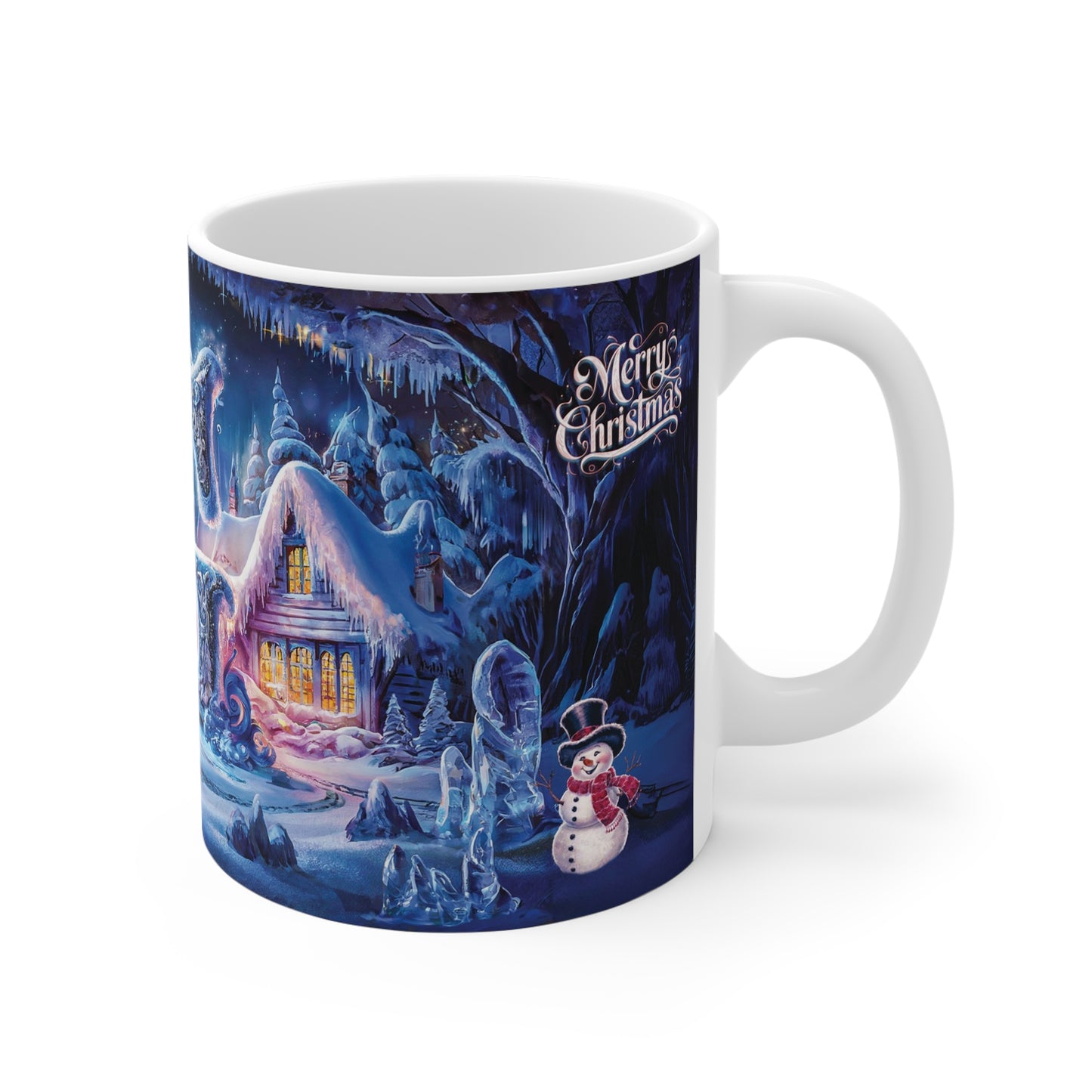 Magical Christmas Alphabet Ceramic Mug Letter G Edition-3